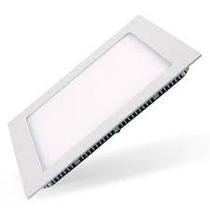 Painel LED Quadrado 18W para Embutir Teto Branco Frio 6000K