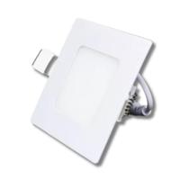 Painel LED Quadrado Embutir G-light Slim 3W 3000K Autovolt