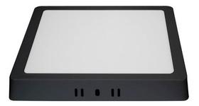 Painel Led Quadrado Sobrepor Preto 18w 6500k Blumenau Iluminação Painel Led Quadrado Sobrepor Preto 18w 6500k Blumenau Iluminação