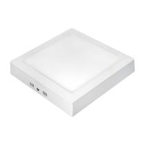 Painel LED Quadrado Sobrepor Taschibra LUX 3000K 6W Branco