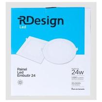Painel Led Redondo Emb 24w 6000k 30 X 30 Rdesign Painel Led Redondo Emb 24w 6000k 30 X 30 Rdesign