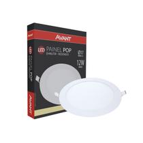 Painel Led Redondo Embutir Ø170MM 12W 4000K Bivolt - Avant Painel Led Redondo Embutir Ø170MM 12W 4000K Bivolt - Avant