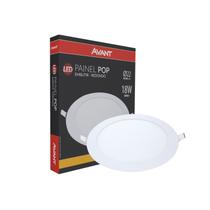 Painel Led Redondo Embutir Ø220MM 18W 3000K Bivolt - Avant Painel Led Redondo Embutir Ø220MM 18W 3000K Bivolt - Avant