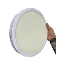 Painel Led Redondo Sobrepor Bv 24w 1600Lm 28,5 Cm Lorenzetti