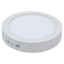 Painel LED Redondo Sobrepor Taschibra Autovolt 12W 3000K