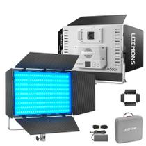 Painel Led Rgb Godox Lp1200r 120w 1800 A 10.000k Bluetooth