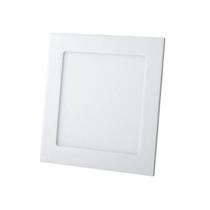 Painel Led Slim Embutir Quadrado 18w Branco Quente 2700k