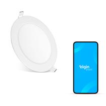Painel Led Smart de Embutir Redondo - 24W Bivolt Compatível com Google Home e Alexa Painel Led Smart de Embutir Redondo - 24W Bivolt Compatível com Google Home e Alexa