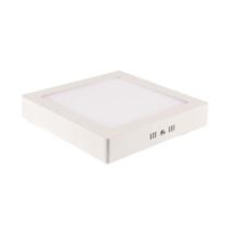 Painel led sobrepor 18w 6.500k quadrado 21cm bivolt blumenau