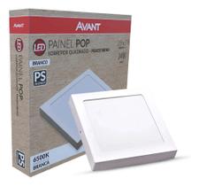 Painel Led Sobrepor 24w Lumanti Quadrada Painel Led Sobrepor 24w Lumanti Quadrada