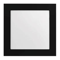 Painel Led Sobrepor 36w 4000k 2300lm 40cm Preto Quadrado Bivolt Save Energy