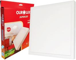 Painel Led Sobrepor 36W Quadrado 40Cm Neutro Ou Frio Painel Led Sobrepor 36W Quadrado 40Cm Neutro Ou Frio
