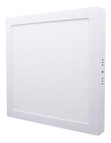 Painel Led Sobrepor Quadrado 18W 19.2Cm Quente 3000K