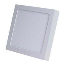 Painel Led Sobrepor Quadrado 22,5X22,5cm Amarelo - Brilia