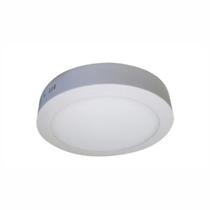Painel LED Sobrepor redondo luz branca 12W 6000k economia de energia Branco