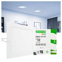Painel LED Taschibra LUX 12W Quadrado Embutir