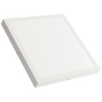Painel LED Tramontina Quadrado de Sobrepor Branco 40 W 4000 K 3200 lm Luz Neutra Tramontina Painel LED Tramontina Quadrado de Sobrepor Branco 40 W 4000 K 3200 lm Luz Neutra Tramontina