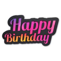 Painel Letreiro Led Luminoso Happy Birthday Feliz Niver Painel Letreiro Led Luminoso Happy Birthday Feliz Niver