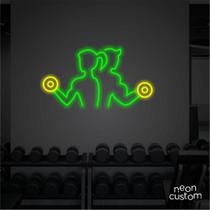painel letreiro led Neon Casal Fit decoracao festa bar painel letreiro led Neon Casal Fit decoracao festa bar