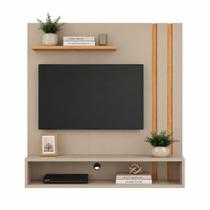 Painel Light Tv Até 32 Polegadas Prateleira Superior Nicho Organizador Suspenso Sala Quarto Painel Light Tv Até 32 Polegadas Prateleira Superior Nicho Organizador Suspenso Sala Quarto