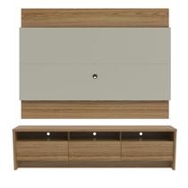 Painel Lincoln com Rack Aspen 3 Portas TV até 75 Polegadas