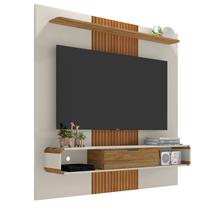 Painel Lisboa Off-White com Cinamomo com Ripado - BECHARA
