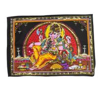 Painel Lord Ganesha Tecido 56 x 38cm Painel Lord Ganesha Tecido 56 x 38cm