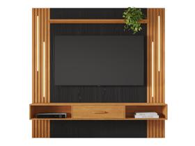 Painel Louvor Para TV ate 65 Polegadas Jcm Cinamomo Preto Painel Louvor Para TV ate 65 Polegadas Jcm Cinamomo Preto