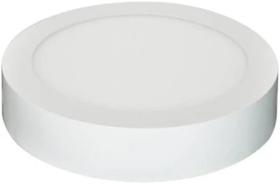 Painel Luminaria Led Redondo Sobrepor 12w 3000k Luz Amarela MbLed