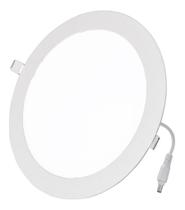 Painel Luminária Plafon Redondo Embutir Luz Led 12w Garantia 1 Ano