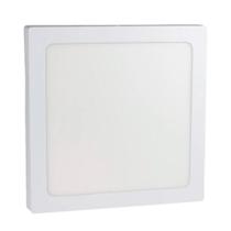 Painel Luminária Plafon Sobrepor LED Quadrado 12w 6500k - Economax Painel Luminária Plafon Sobrepor LED Quadrado 12w 6500k - Economax