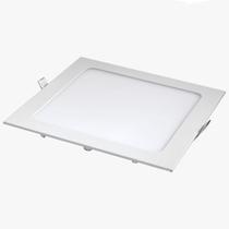 Painel Luminária Quadrada Led Sobrepor 24W Ambiente Quarto