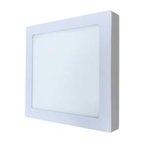 Painel Luminaria Sobrepor Led 12w 6500k Quadrado 16x16cm