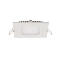 Painel Luminária Teto de Embutir LED Quadrado 3,5W 89x89x15mm Branco - Blumenau