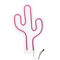 Painel Luminoso Letreiro Criativo CACTO - Neon LED Rosa Painel Luminoso Letreiro Criativo CACTO - Neon LED Rosa