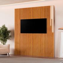 Painel Lyon Ripado 2,27m c/Led Naturalle - Mavaular