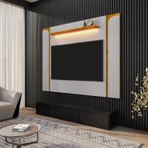 Painel Maresias Off White/Naturalle Bechara Móveis