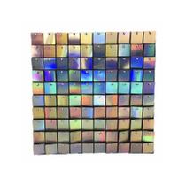 Painel Metalizado Shimmer Wall Prata Furtacor - 30x30cm - 1 unidade - ArtLille - Rizzo Painel Metalizado Shimmer Wall Prata Furtacor - 30x30cm - 1 unidade - ArtLille - Rizzo
