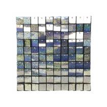 Painel Metalizado Shimmer Wall Prata Holográfico - 30x30cm - 1 unidade - ArtLille - Rizzo