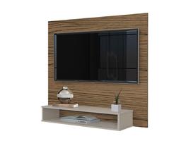 Painel milao para tv até 32" freijo com offwhite