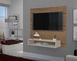 Painel milao para tv até 32" freijo com offwhite