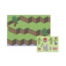 Painel MINI PIXELS Festa 125x89 Retangular Decoração