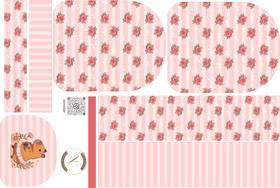 Painel Mochila com Bolso Capivara Bailarina - Sintético Doll