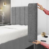 Painel Modulado Nashira 160 / N-041 Linho Cinza Escuro