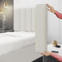 Painel Modulado Nashira 60x20 Cm / A-017 Couro Bege