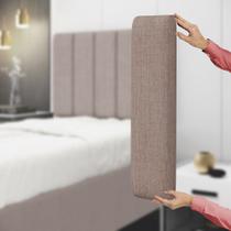 Painel Modulado Nashira 60x20 Cm Linho Aradecor