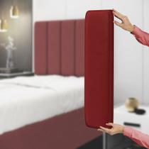 Painel Modulado Nashira 60x20 Cm / N-033 Veludo Vermelho Painel Modulado Nashira 60x20 Cm / N-033 Veludo Vermelho