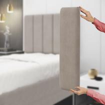 Painel Modulado Nashira 60x20 Cm / Z-006 Sued Capuccino Painel Modulado Nashira 60x20 Cm / Z-006 Sued Capuccino