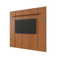 Painel Modulado Zeus Com Prateleira Detalhe em Rebaixo 231cm x 250cm