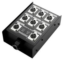 Painel Multicabo 08 Vias Xlr - Medusa Wireconex Painel Multicabo 08 Vias Xlr - Medusa Wireconex